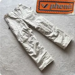 良品 PHENIX【L】アイボリー スノボパンツ 冬のサムネイル
