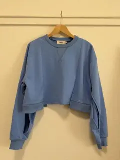 AZUL BY MOUSSY ライトブルー スウェット