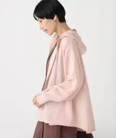 Elura ≪イージーケア≫アイロンいらずフードシャツ/のサムネイル