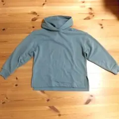 【UNIQLO】オーバーサイズ　スウェット　パーカー　ユニクロ M グリーン