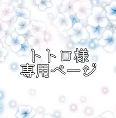 トトロ様専用ページ