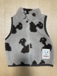 スヌーピー　ボアベスト　90