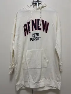フード付きロング丈パーカー RENEW 1978 PURSUITのサムネイル
