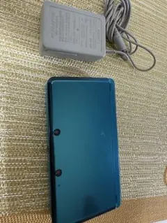 【２４時間以内発送】ニンテンドー3DS 本体 アクアブルー 充電器付き