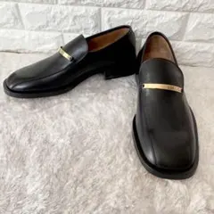 新品✨GUCCI グッチ メンズ レザーローファーブラック 41（約26cm）のサムネイル