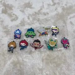 アベンジャーズ ラバーキーホルダー 10個セット