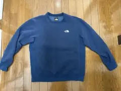 THE NORTH FACE ネイビー トレーナー　裏起毛 Lサイズ