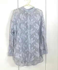 archives レース　長袖　シャツ　総レースのサムネイル