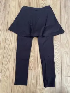 devirock 黒スカート付きレギンス 130cm