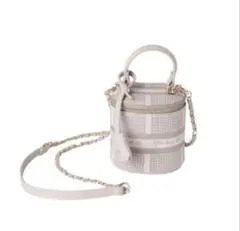 Her lip to Jacquard Mini Vanity Bag - メルカリ