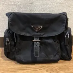 PRADA ナイロン ショルダーバックファスナー破損　ジャンク品