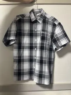 Caltop 半袖チェックシャツ