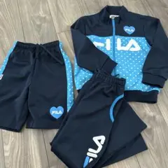 FILA ジャージセット 120サイズ ネイビー