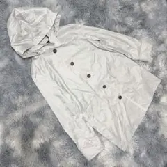 DAKS LONDON ダックス ロンドン（XL）薄手 トレンチコート フード