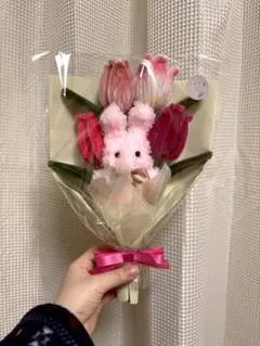 モールフラワー　枯れない花　韓国風花束　モールドール　プレゼント　推し活　卒業