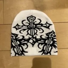 ￼￼シュプリームっぽい　白ビーニー