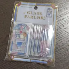 ソーダパフェ　グラスパーラーステッカー　グラスパーラー　シール　クーリア　正規品