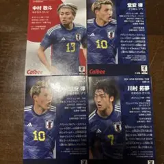 サッカー日本代表選手カードセット