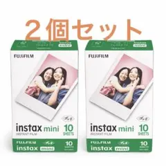チェキフィルム instax mini インスタックスミニ　10枚　2個セット