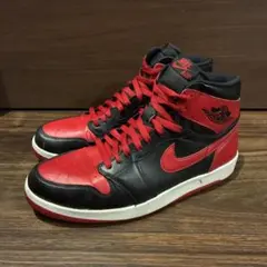 ナイキ エアジョーダン1.5 ハイザリターン BRED 黒赤のサムネイル