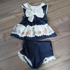 コトリ　ディズニー　わんわん物語　セパレート水着　95㎝