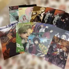 キャラクタークリアファイル 8枚セット A4サイズ　F-1