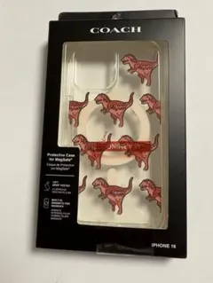 【新品】COACH iPhone 16 MagSafe ケース レキシー　恐竜のサムネイル
