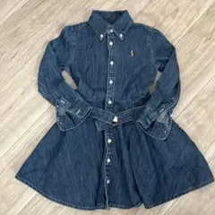 ラルフローレン　デニムワンピース　4Y