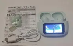 ybe181　液晶搭載　多機能　ノイズキャンセリングイヤホンのサムネイル