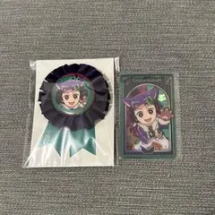 鬼滅の刃 ハロウィン メタリックカード コサージュ風缶バッジ 竈門炭治郎