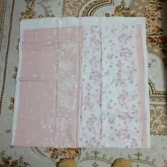 桜の花模様 バスタオル ピンク　日本製　綿100%　吸湿　長持ちします。