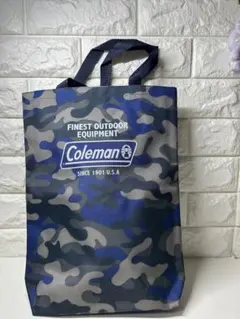 Coleman 토트 백 위장 무늬