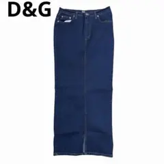 D&G DOLCE&GABBANAドルチェアンドガッバーナ デニムロングスカート