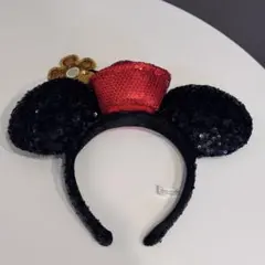 【ディズニーランド】ミニースパンコールカチューシャ
