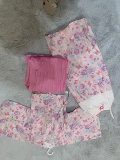 マイメロディ 浴衣 セパレート 120cm ピンク 花柄