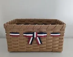 エコクラフト　かご　小物入れ