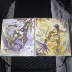 ドラゴンボール色紙アートゴールデンフリーザ