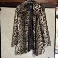 LINOSUG レオパードファーコート