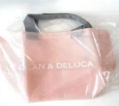 【新品】DEAN & DELUCA メッシュトートバッグSサイズ　スモークピンク
