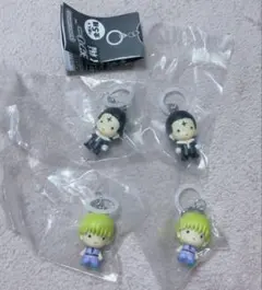 ハンターハンター めじるしアクセサリー 幻影旅団 クロロ×2 シャルナーク×2