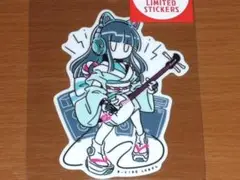 限定 デフォ サイバーアイドル シウチトモミ ステッカーB-SIDE LABEL