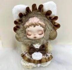 POPMARTスカルパンダ インプレッショニズム うさぎ　メイド服　2点　ぬい服