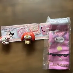 マイメロディ、クロミ バッグ風ポーチ