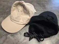 branshes リボン付きキャップ 2点セット