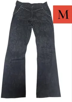 semantic design ダークグレー ブーツカットデニム semantic design ダークグレー ブーツカットデニム semantic design