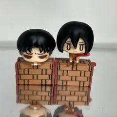 [Levi] [Mikasa] Attack on Titan Earphone Jack Figures