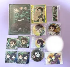 鬼滅の刃 炭治郎 缶バッジ ポストカード ステッカー