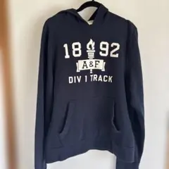 Abercrombie & Fitch ネイビー パーカー XL
