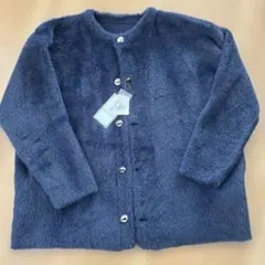 新品　ROPE PICNIC ネイビー ノーカラージャケット