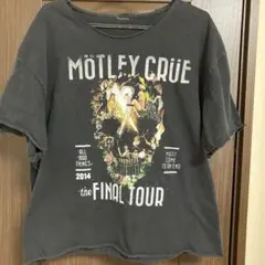 Mötley Crüe（モトリー・クルー） プリント Tシャツ グレー ロックT